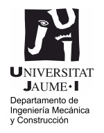 UJI-Dpto. Ingeniería Mecánica y Construcción